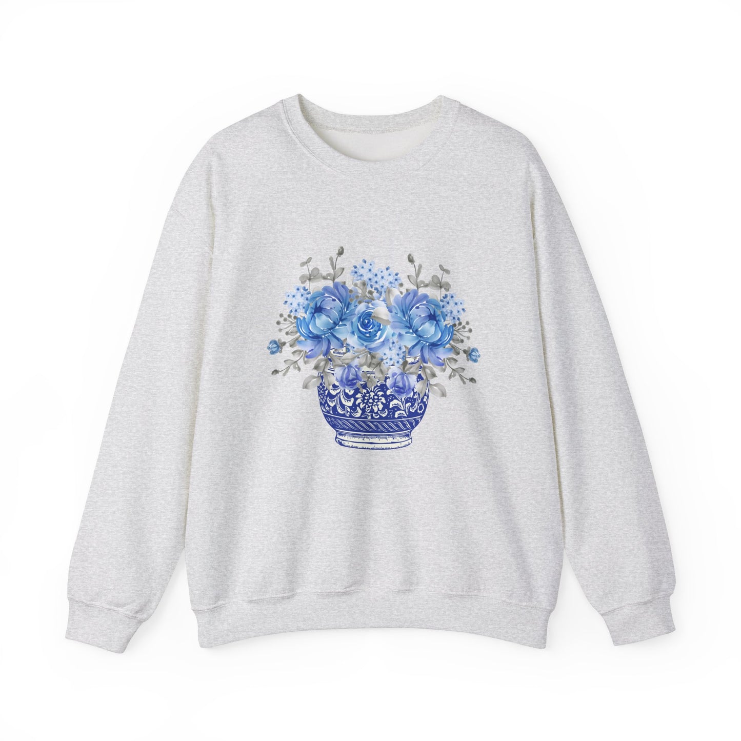 Delft Blue Unisex Heavy Blend™ Crewneck Sweatshirt