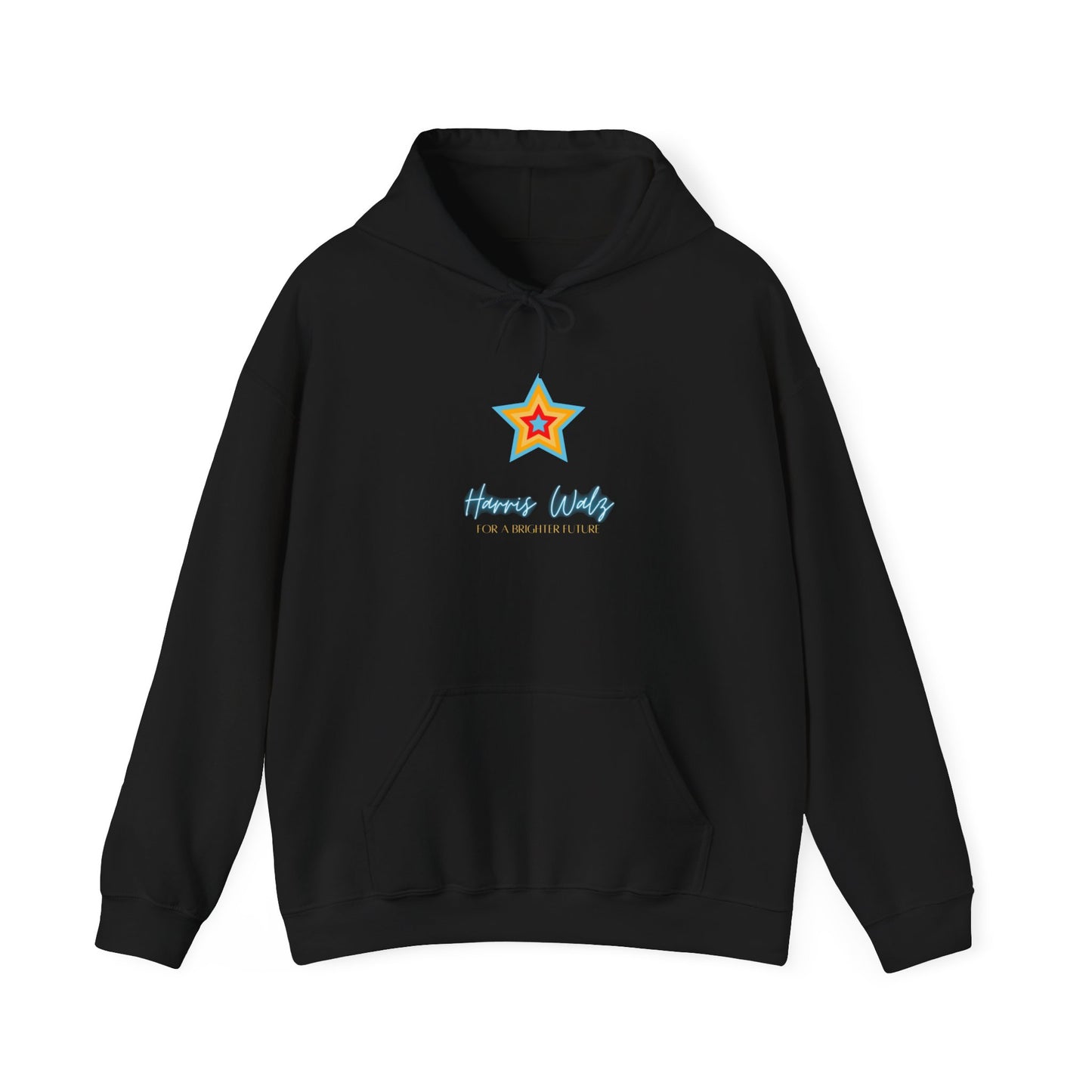 Harris Walz Star Unisex Heavy Blend™ Hooded Sweatshirt