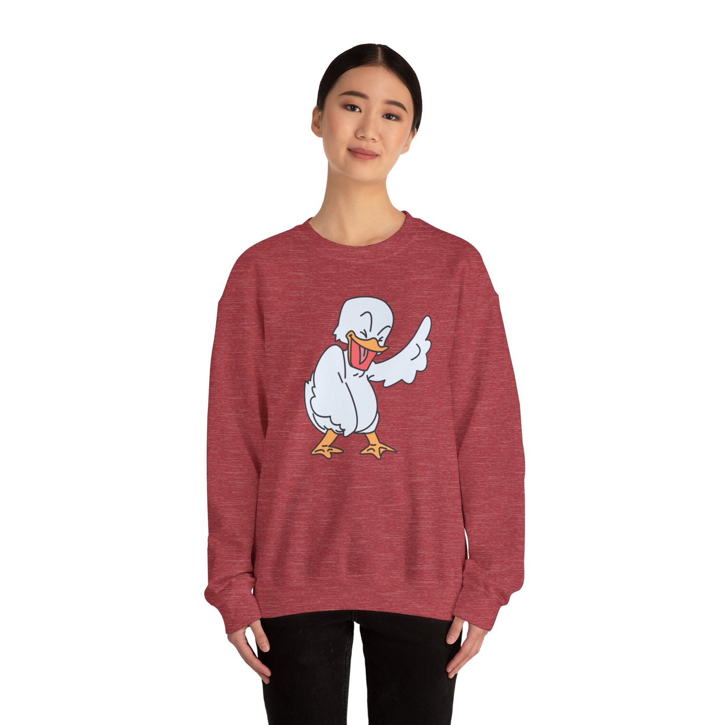 Laughing Duck Unisex Heavy Blend™ Crewneck Sweatshirt