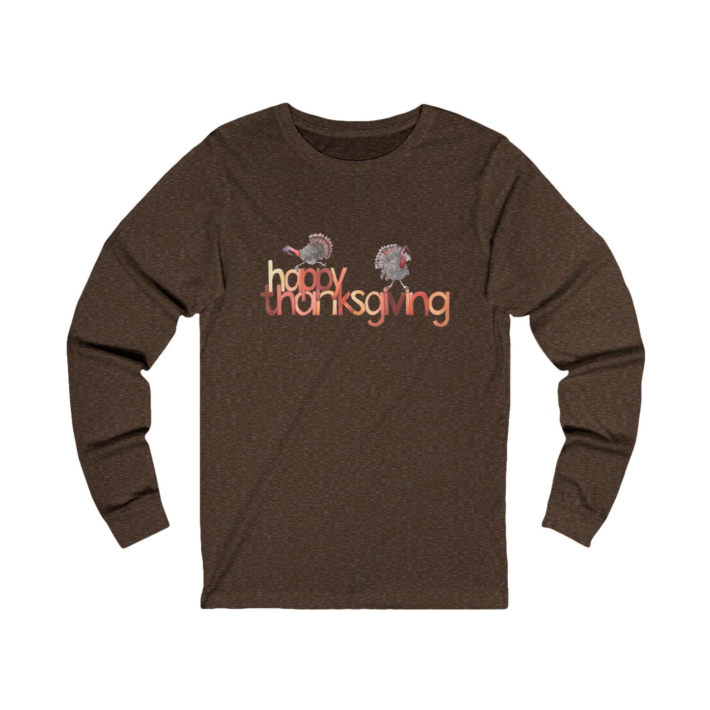 Painted Turkeys TG Unisex Jersey Long Sleeve Tee