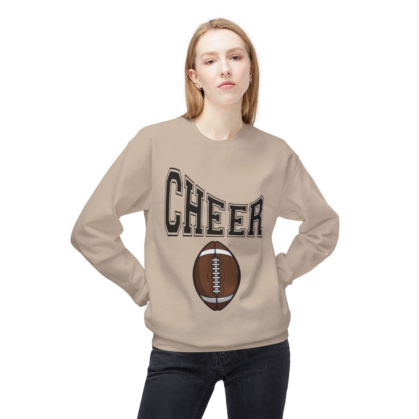 Cheer Unisex Midweight Softstyle Fleece Crewneck Sweatshirt