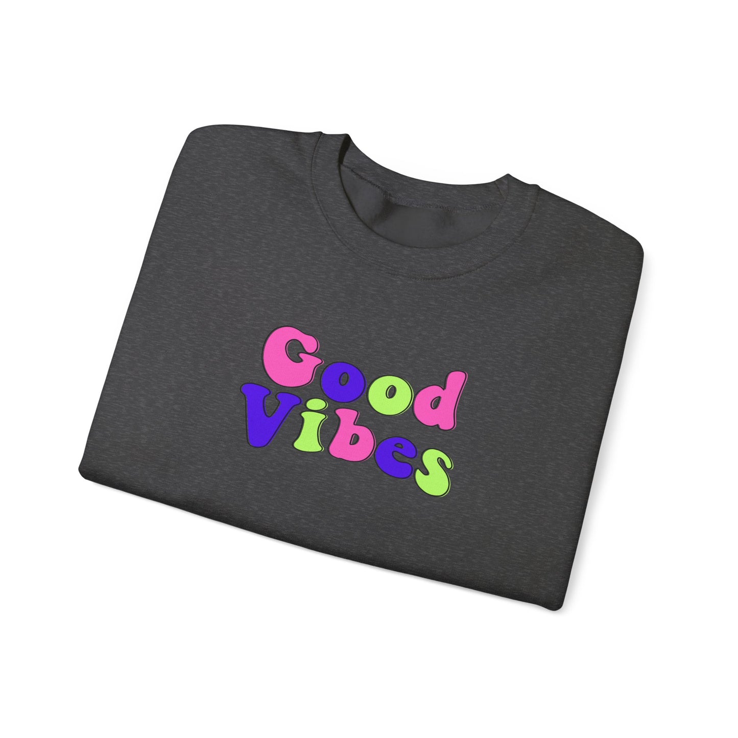 Good Vibes Unisex Heavy Blend™ Crewneck Sweatshirt