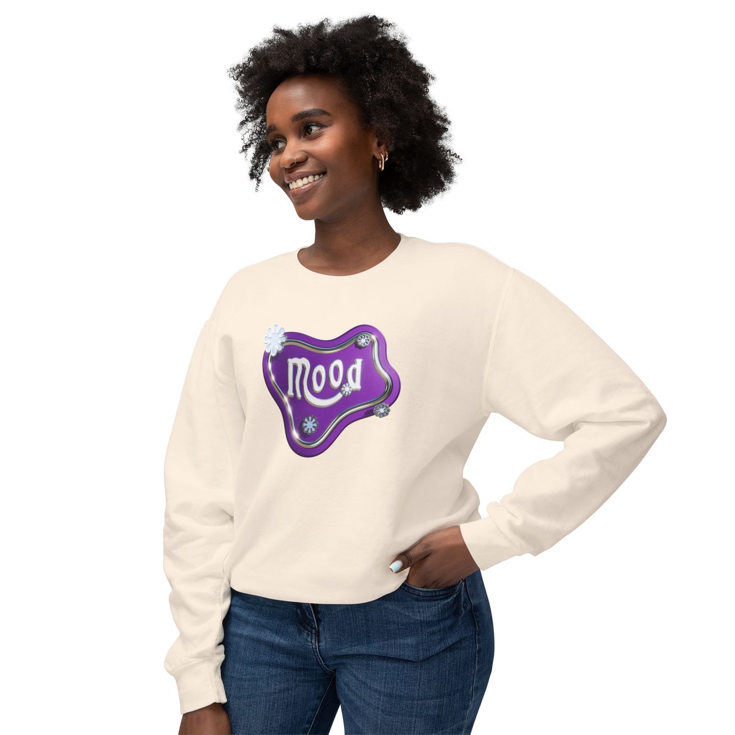 Mood Unisex Lightweight Crewneck Sweatshirt