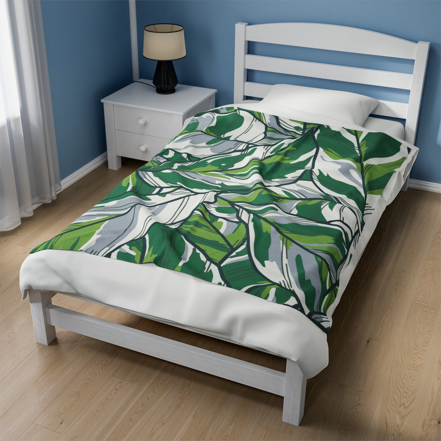 Tropic Velveteen Plush Blanket