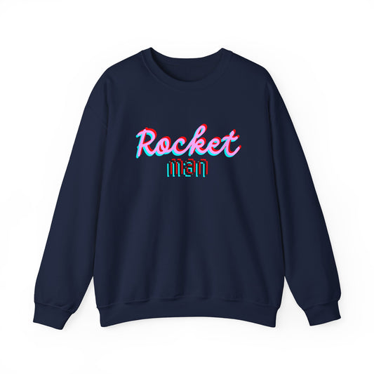 Rocket Man Unisex Heavy Blend™ Crewneck Sweatshirt