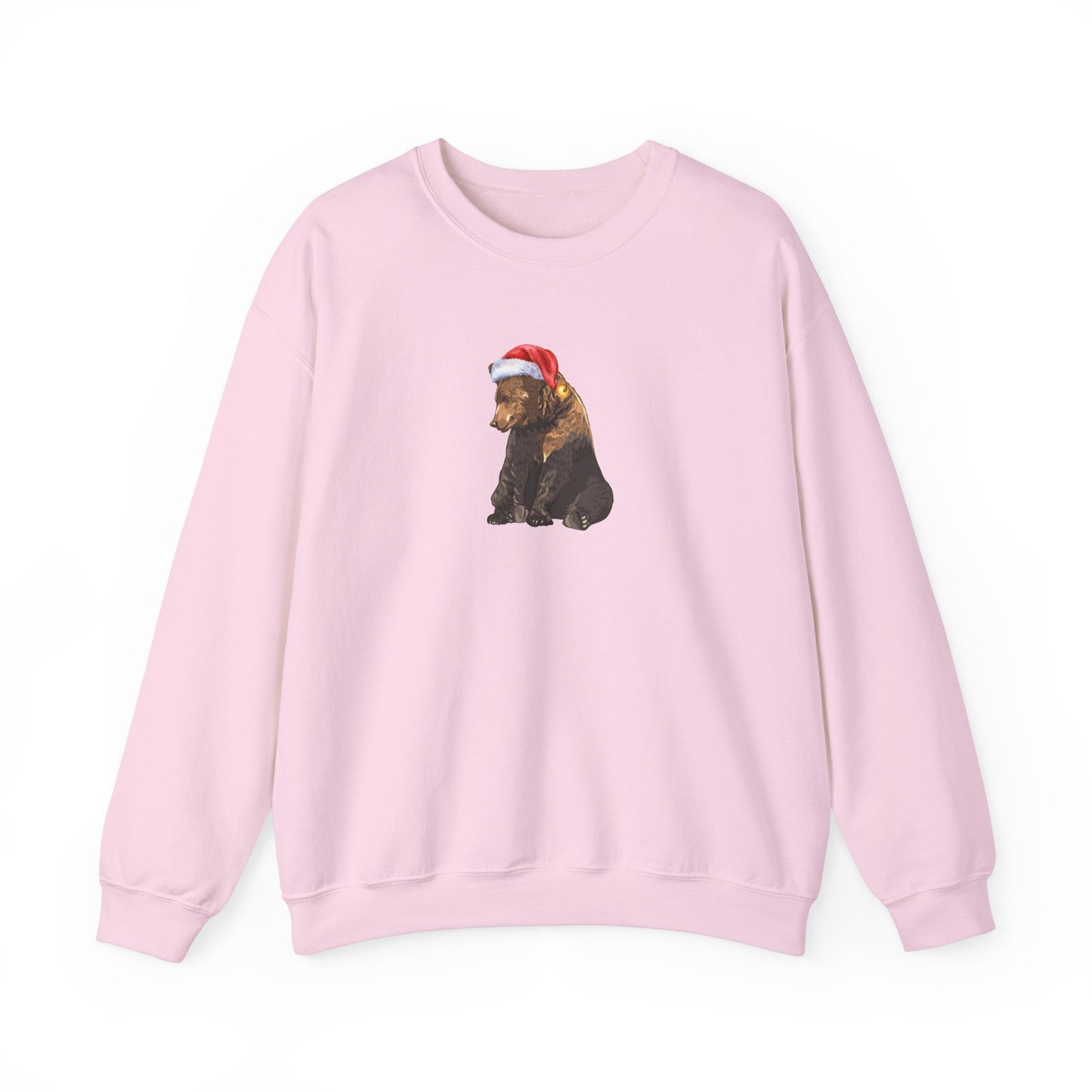 She Chose the Bear Santa Unisex Heavy Blend™ Crewneck Sweatshirt