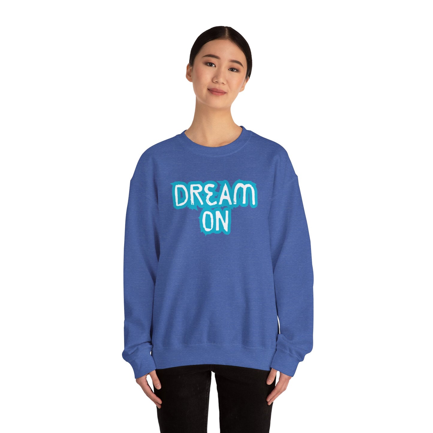 Dream On Unisex Heavy Blend™ Crewneck Sweatshirt