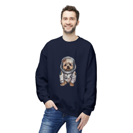 Yorky Space Unisex Midweight Softstyle Fleece Crewneck Sweatshirt