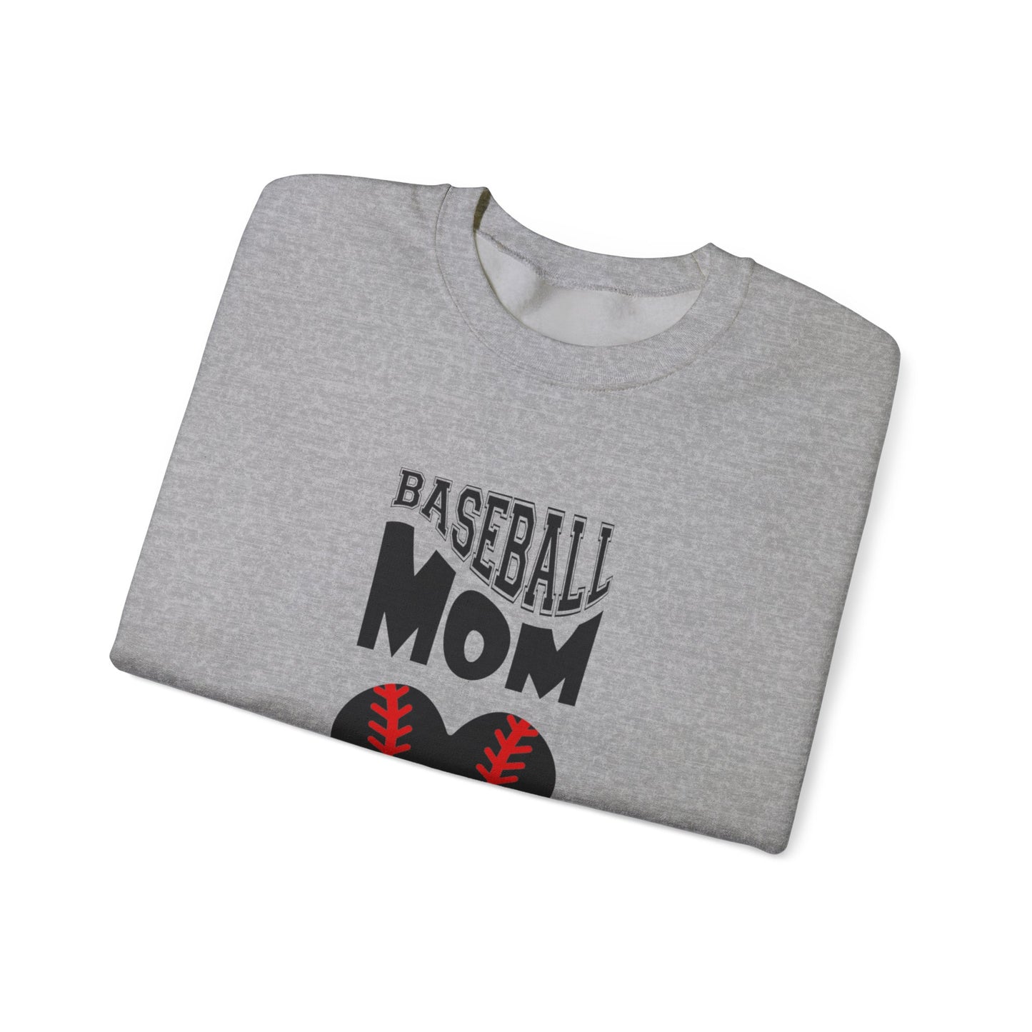 Baseball Mom Unisex Heavy Blend™ Crewneck Sweatshirt