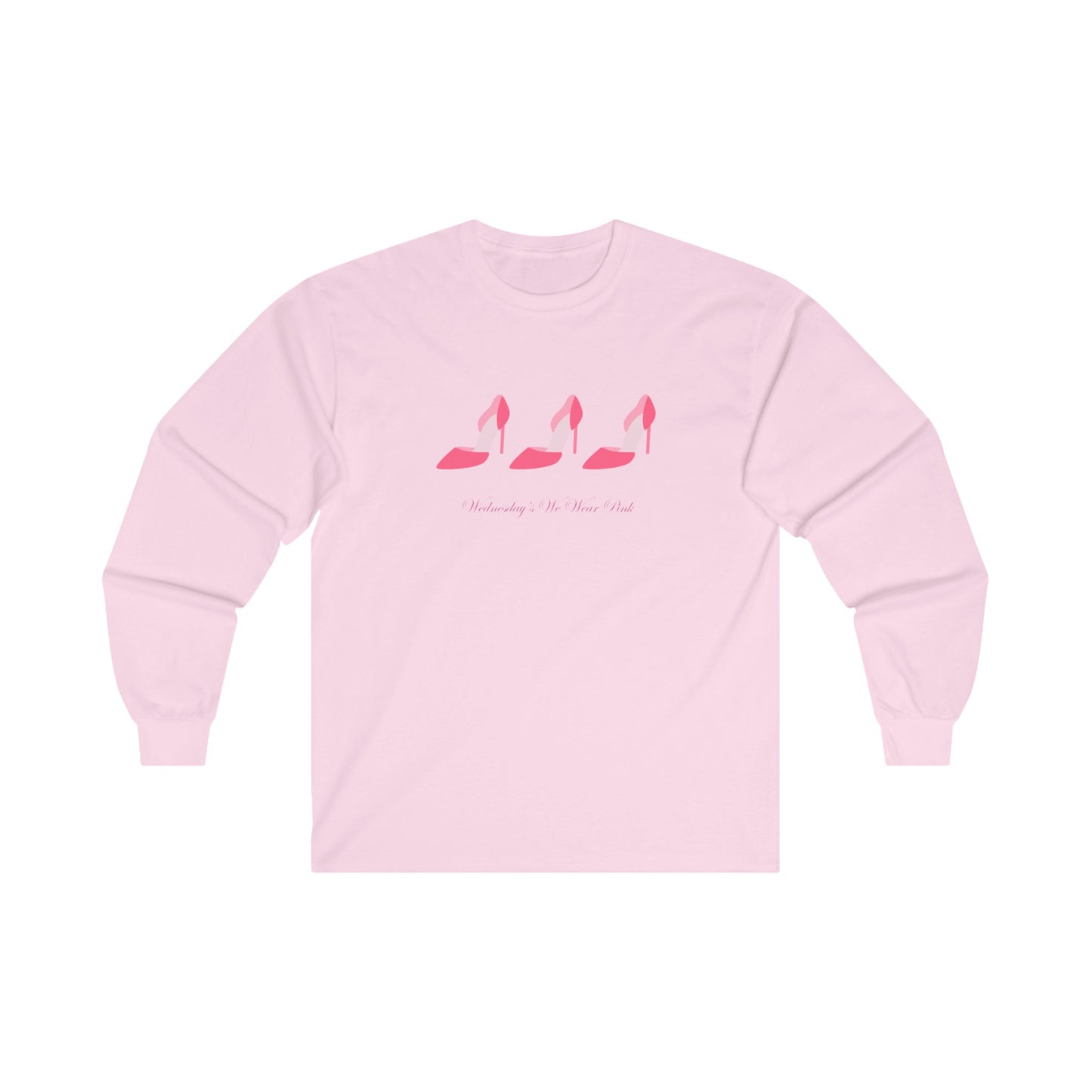 Wednesday Pink Unisex Ultra Cotton Long Sleeve Tee