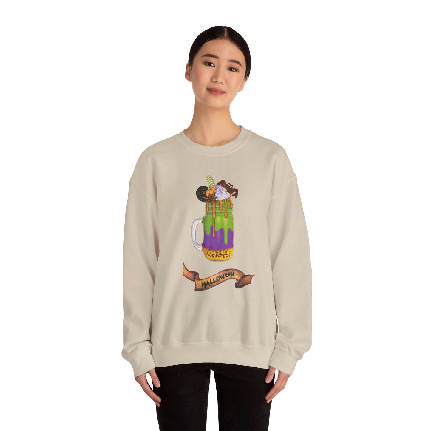 Halloween Shake Unisex Heavy Blend™ Crewneck Sweatshirt