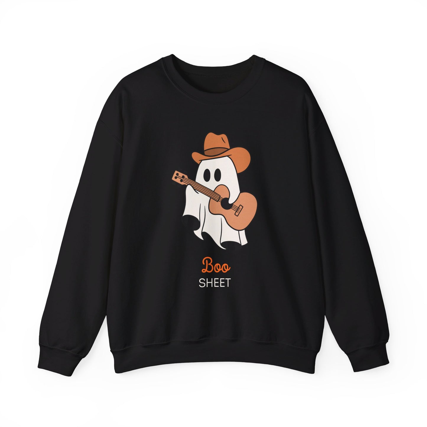 Guitar Boo Sheet Unisex Heavy Blend™ Crewneck Sweatshirt