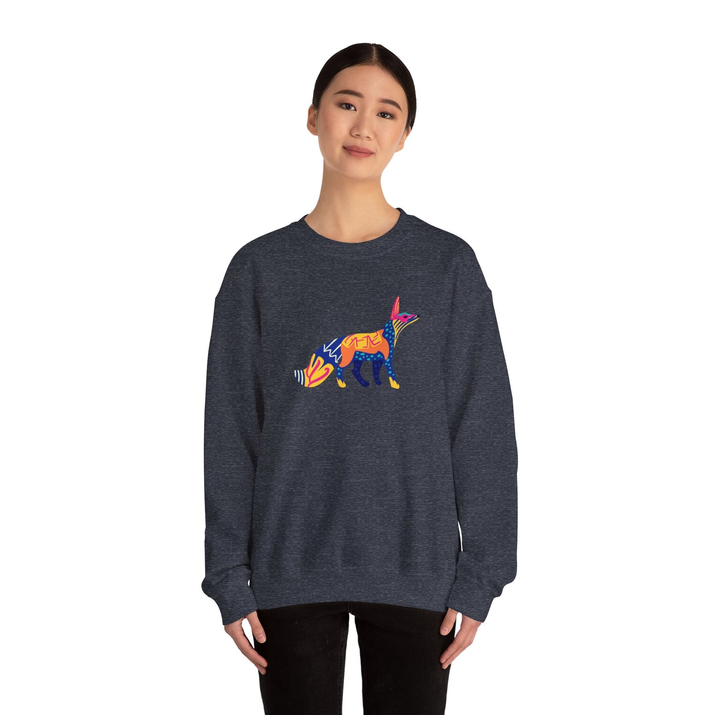 Color Fox Unisex Heavy Blend™ Crewneck Sweatshirt