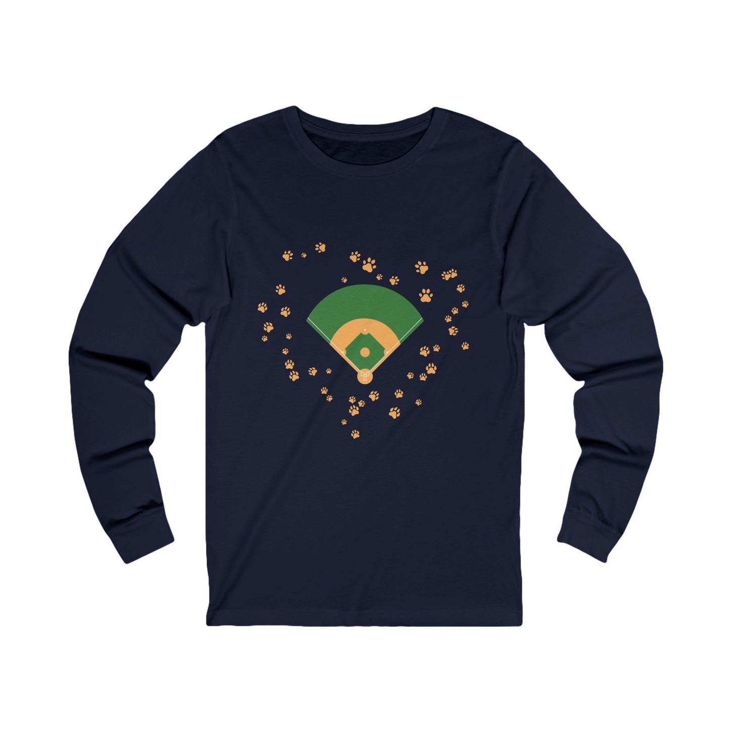 Paws Bases II Unisex Jersey Long Sleeve Tee