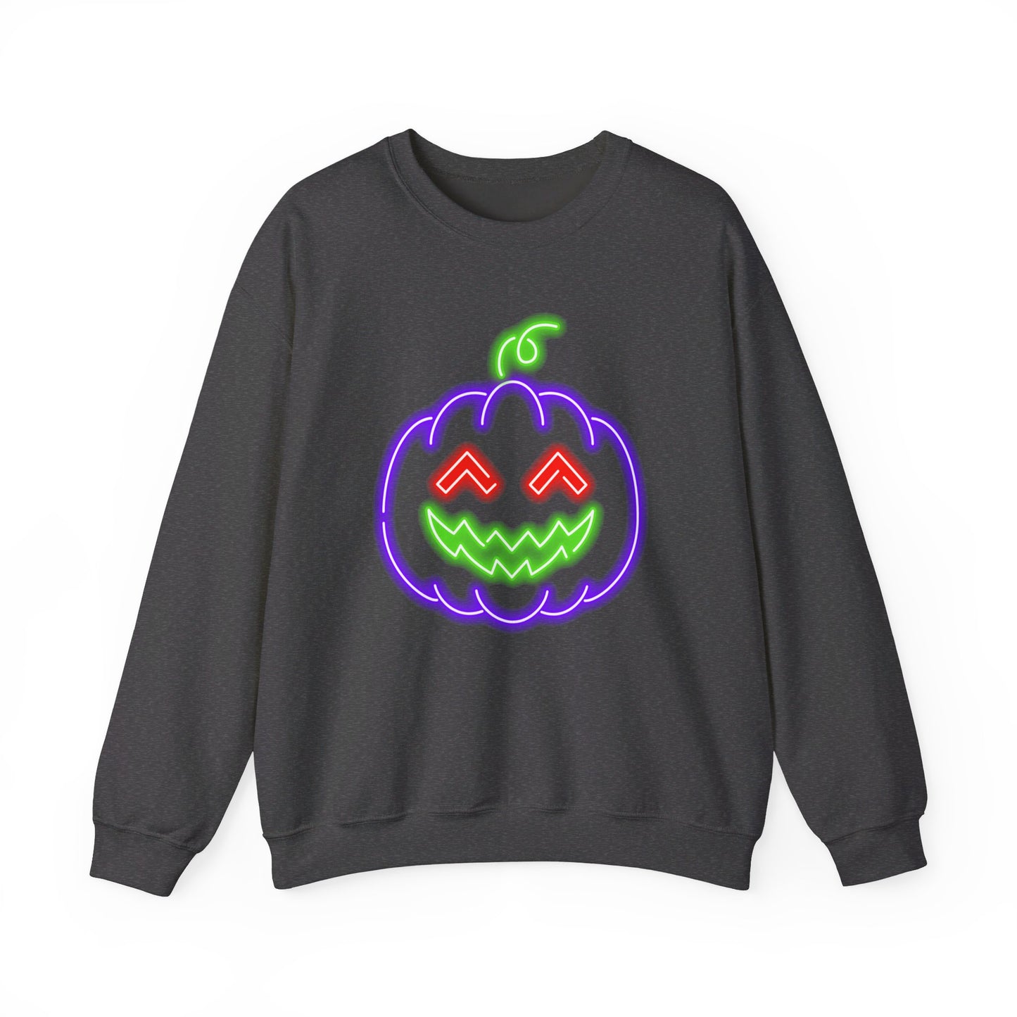 Lit Pumpkin Unisex Heavy Blend™ Crewneck Sweatshirt