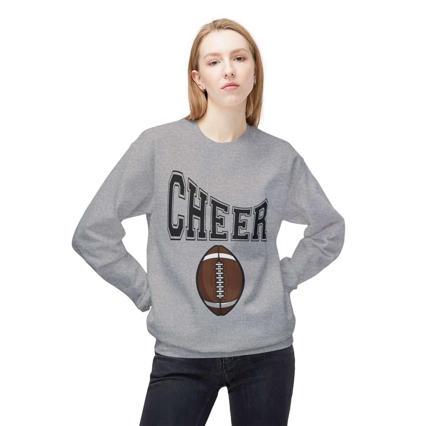 Cheer Unisex Midweight Softstyle Fleece Crewneck Sweatshirt