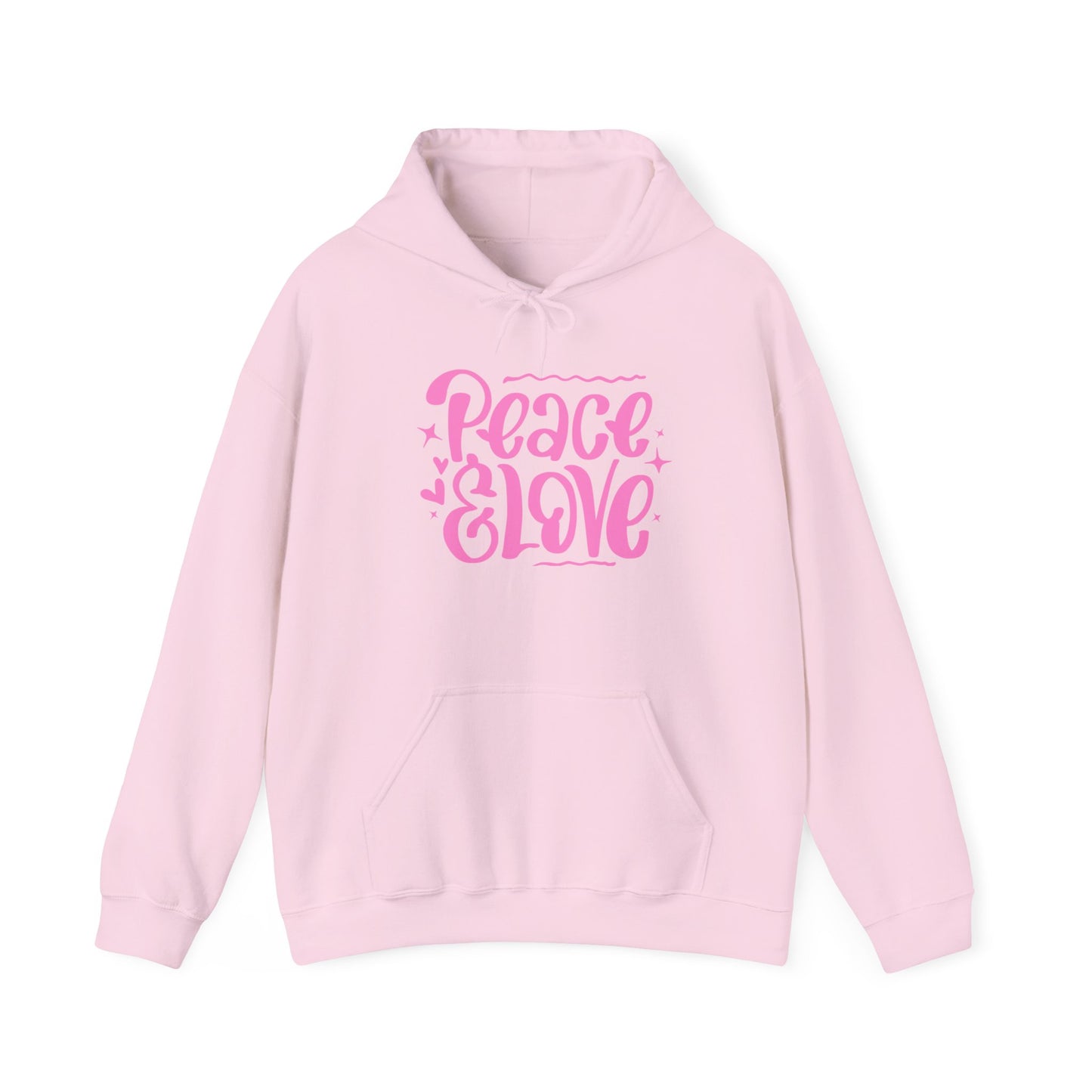 Peace & Love Unisex Heavy Blend™ Hooded Sweatshirt