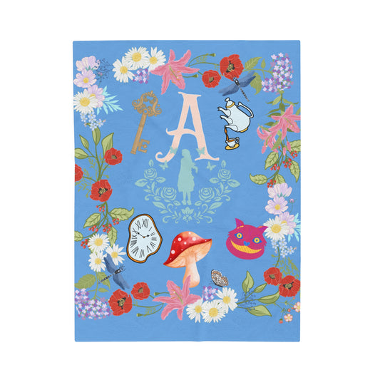 Alice  Velveteen Plush Blanket