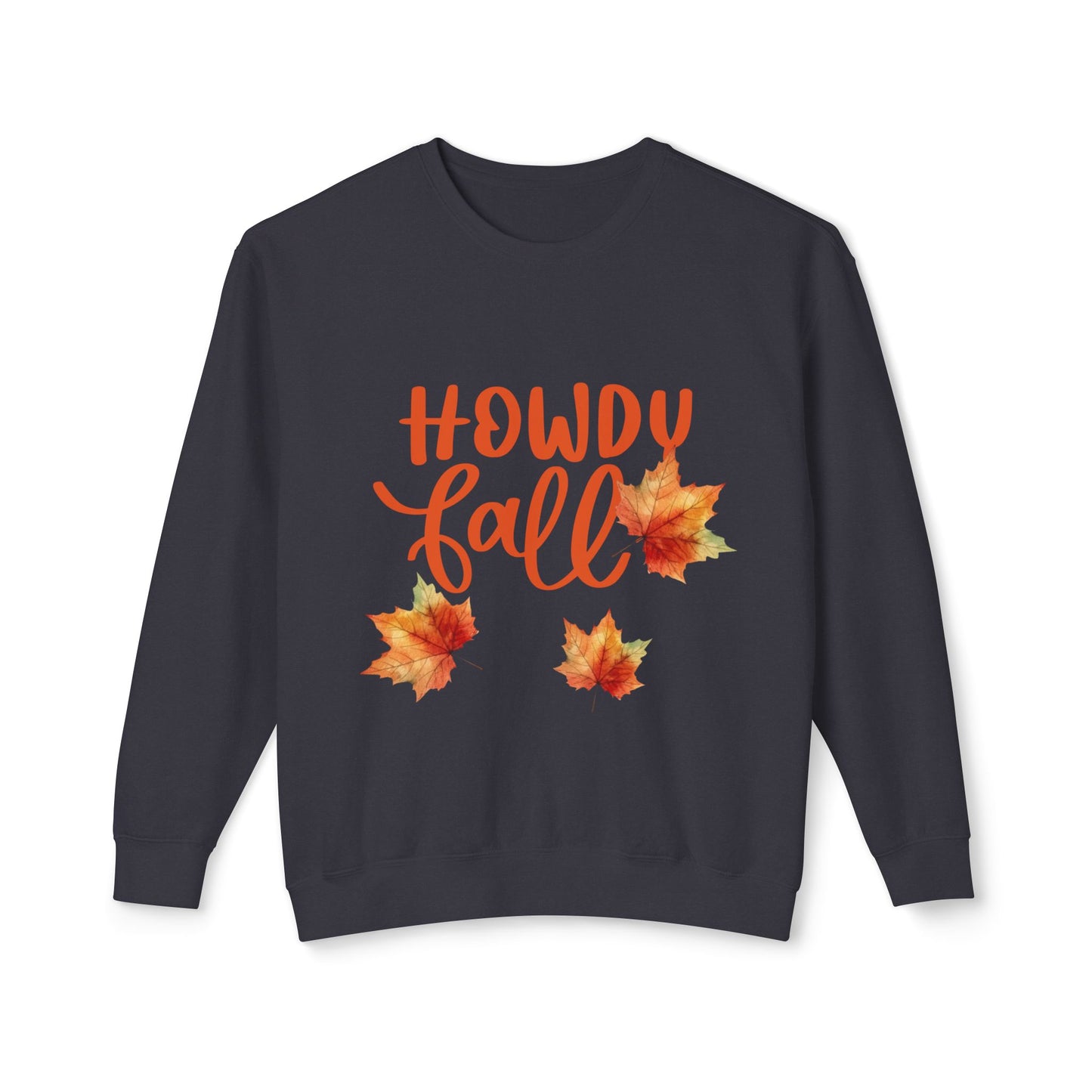 Howdy Fall Unisex Lightweight Crewneck Sweatshirt