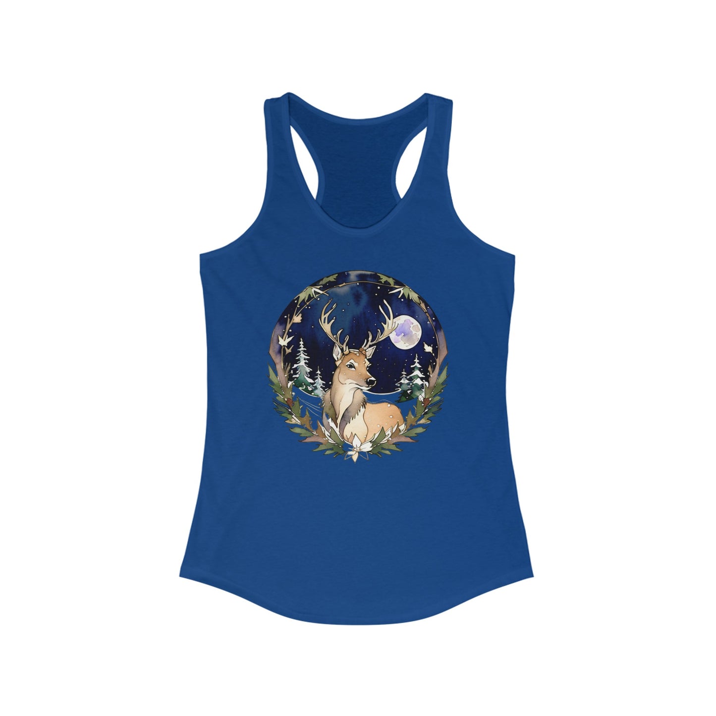 Buck Moon Women's Ideal Racerback Tank