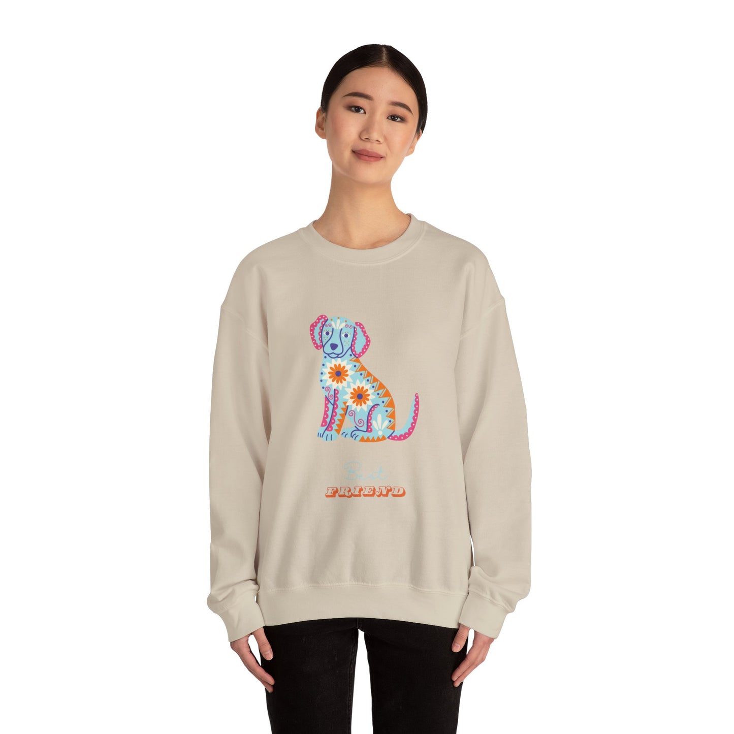 Best Friend Unisex Heavy Blend™ Crewneck Sweatshirt