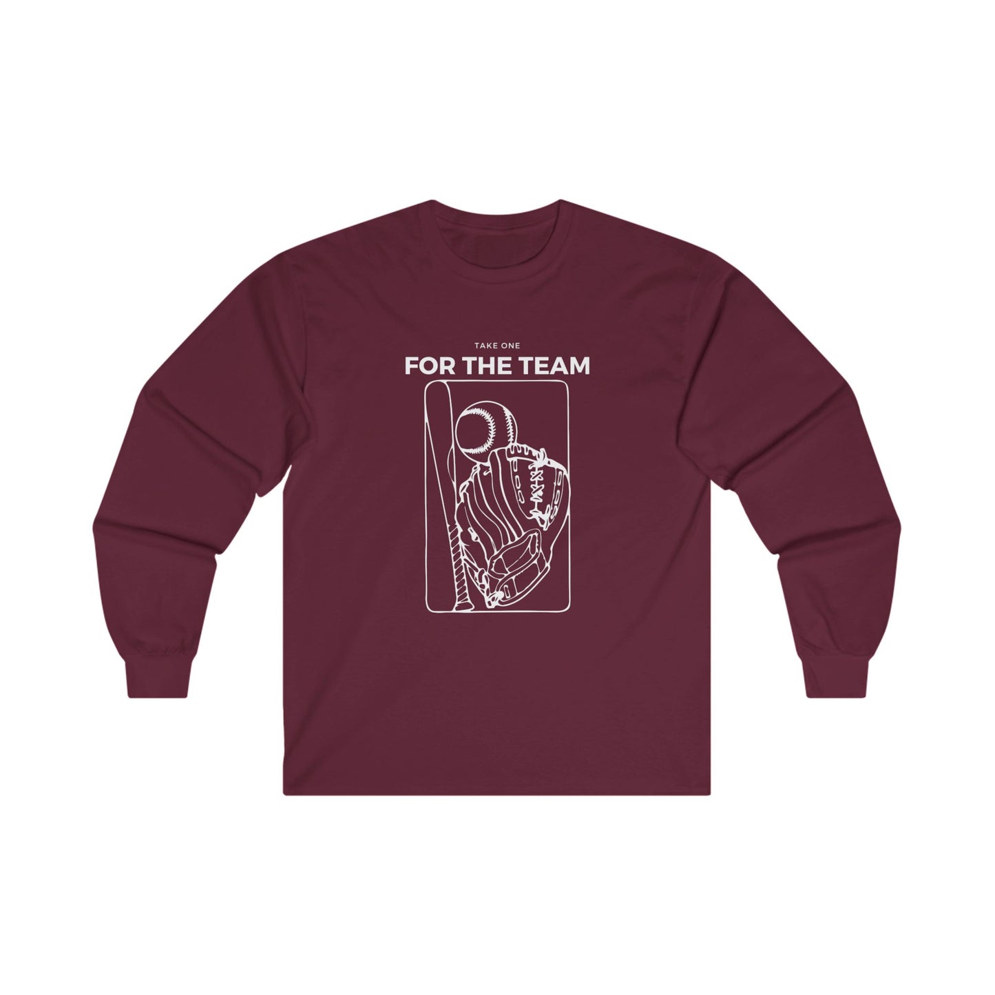 For the Team II Unisex Ultra Cotton Long Sleeve Tee