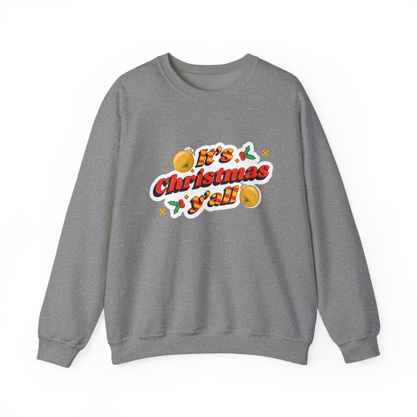 Christmas Ya’ll Unisex Heavy Blend™ Crewneck Sweatshirt