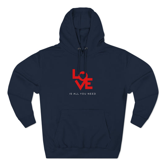 All You Need Three-Panel Fleece Hoodie