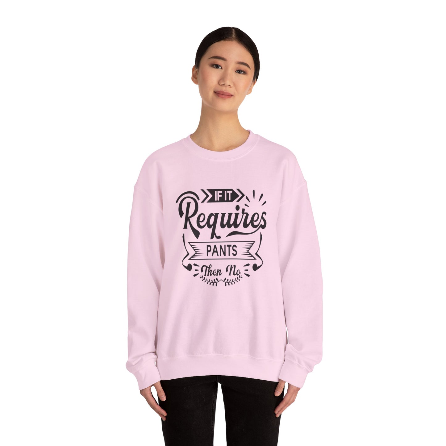 Requires Pants Unisex Heavy Blend™ Crewneck Sweatshirt