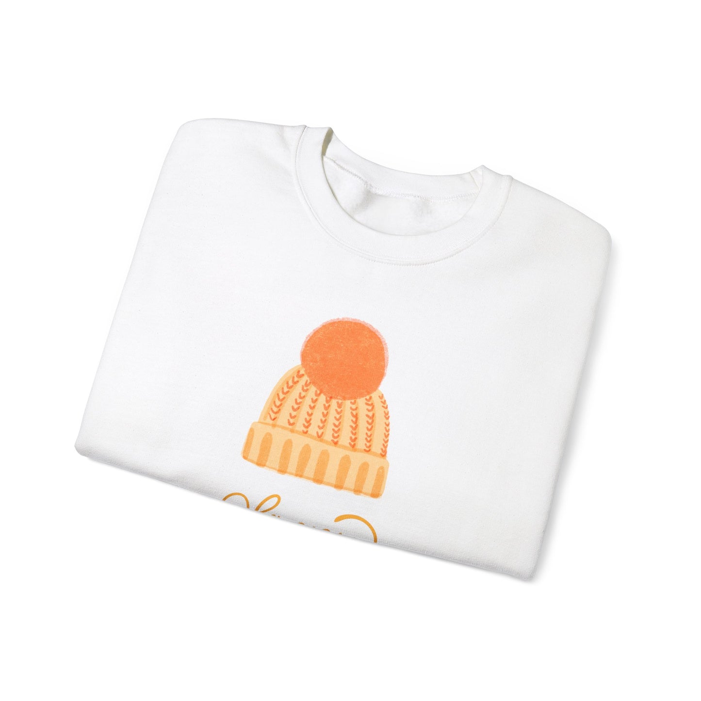 TG Puff Ball Hat Unisex Heavy Blend™ Crewneck Sweatshirt