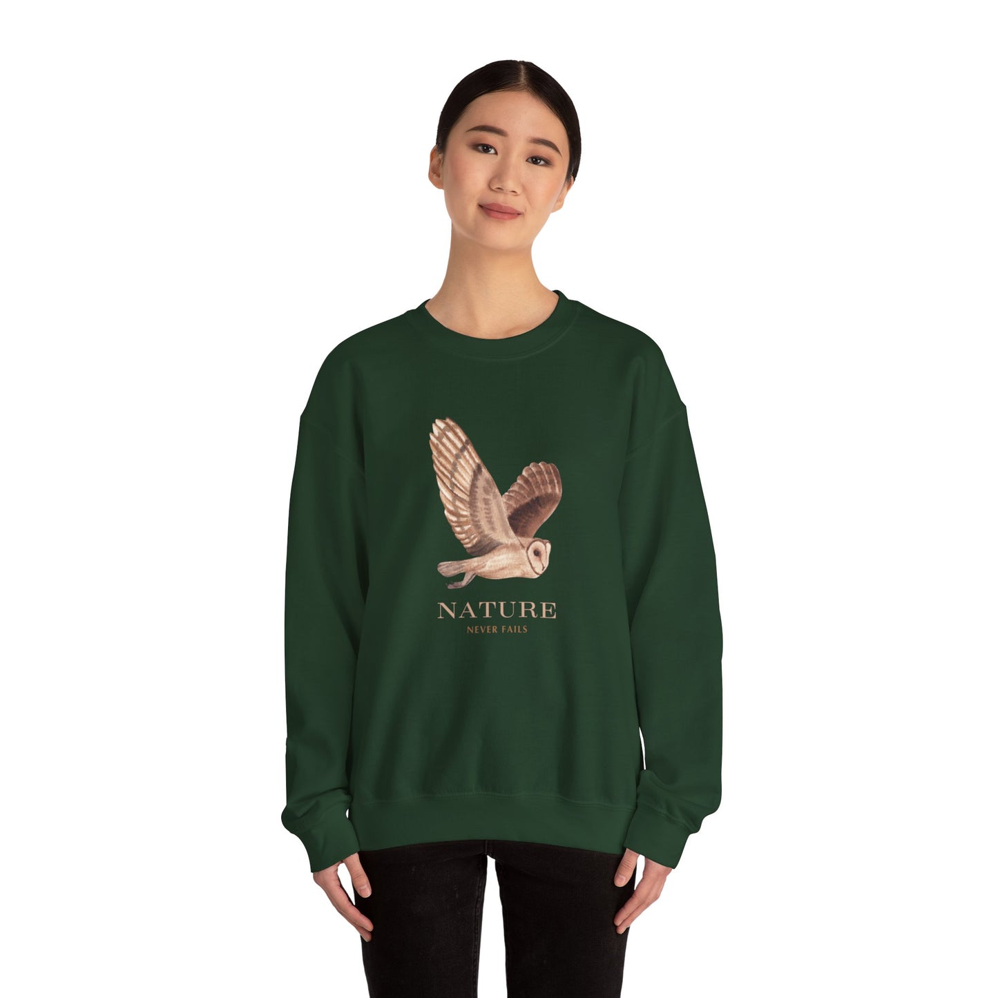 Nature Never Fails Unisex Heavy Blend™ Crewneck Sweatshirt