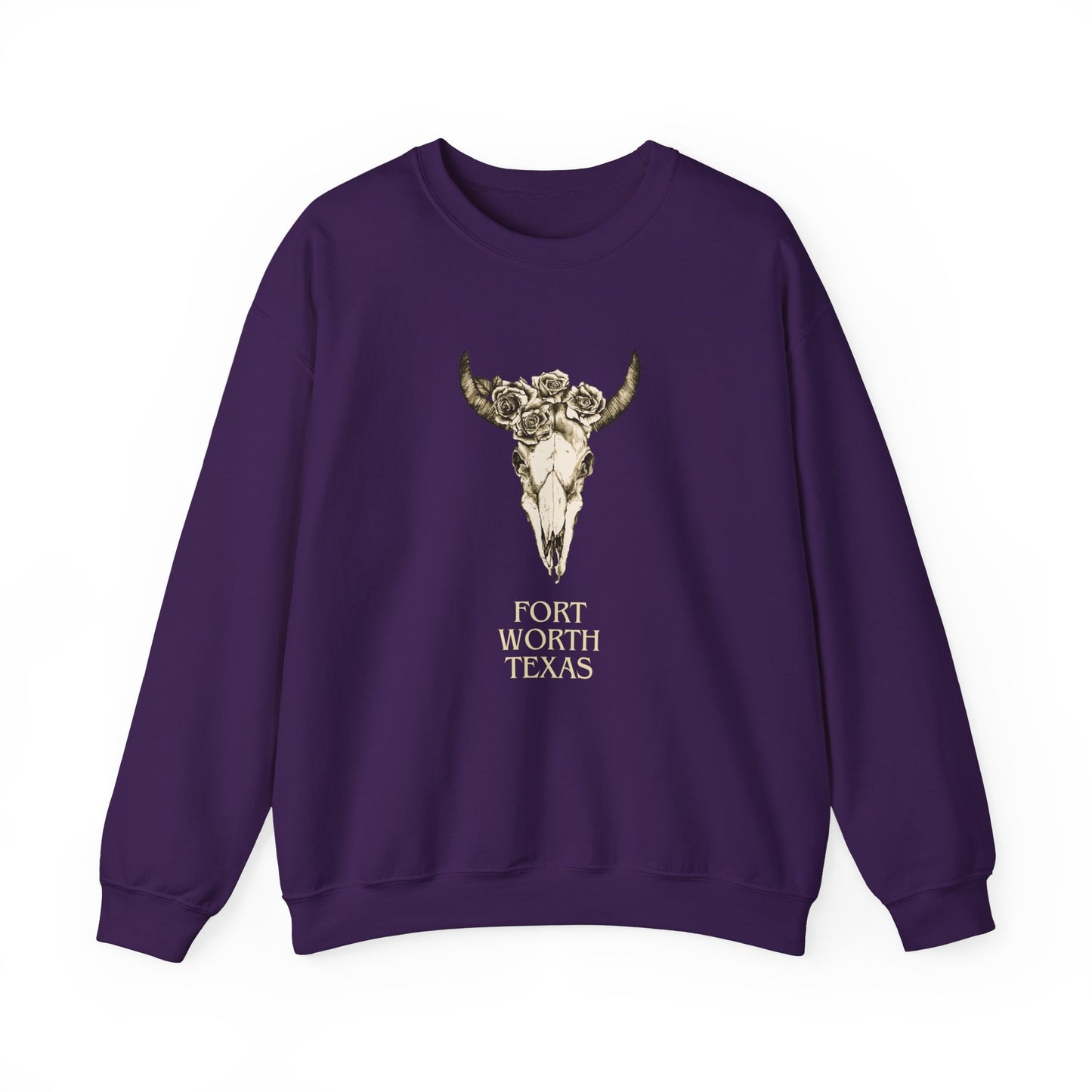 FTW Bull Skull Unisex Heavy Blend™ Crewneck Sweatshirt