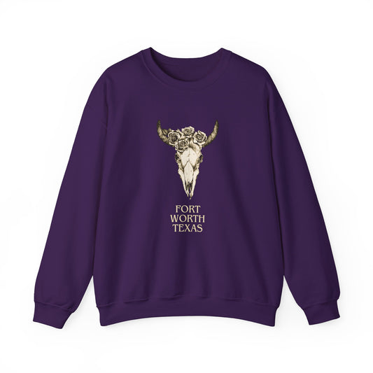 FTW Bull Skull Unisex Heavy Blend™ Crewneck Sweatshirt