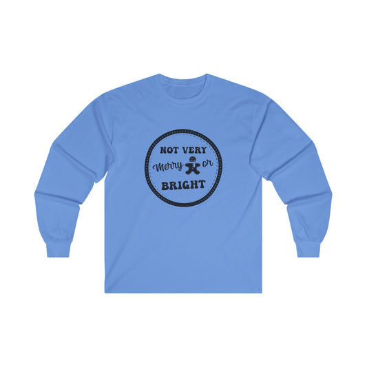 Not Very Merry Unisex Ultra Cotton Long Sleeve Tee