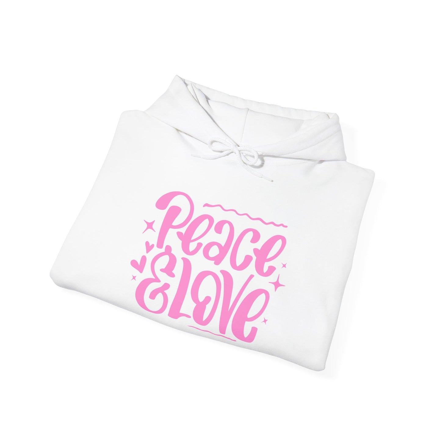 Peace & Love Unisex Heavy Blend™ Hooded Sweatshirt