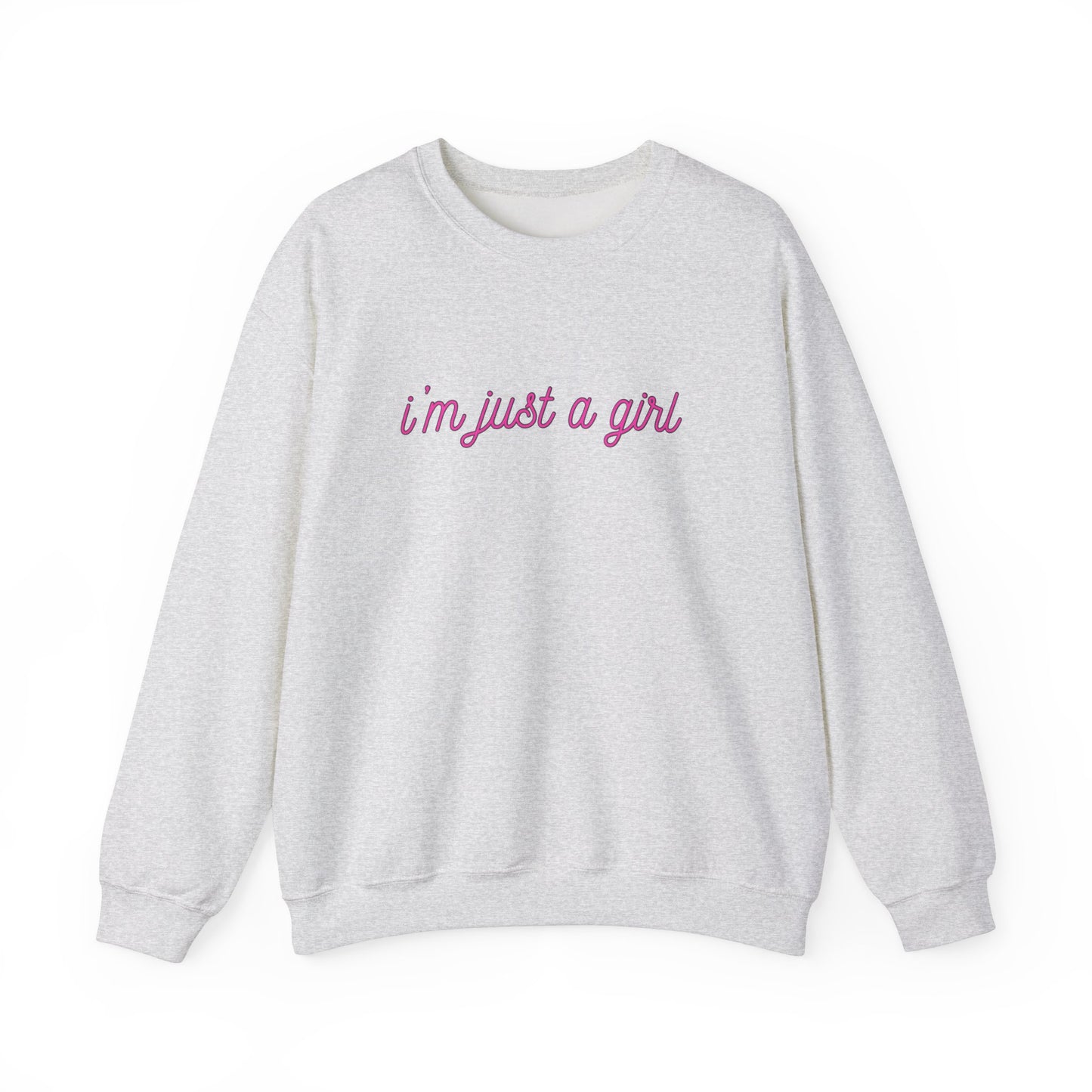 Just a Girl Unisex Heavy Blend™ Crewneck Sweatshirt