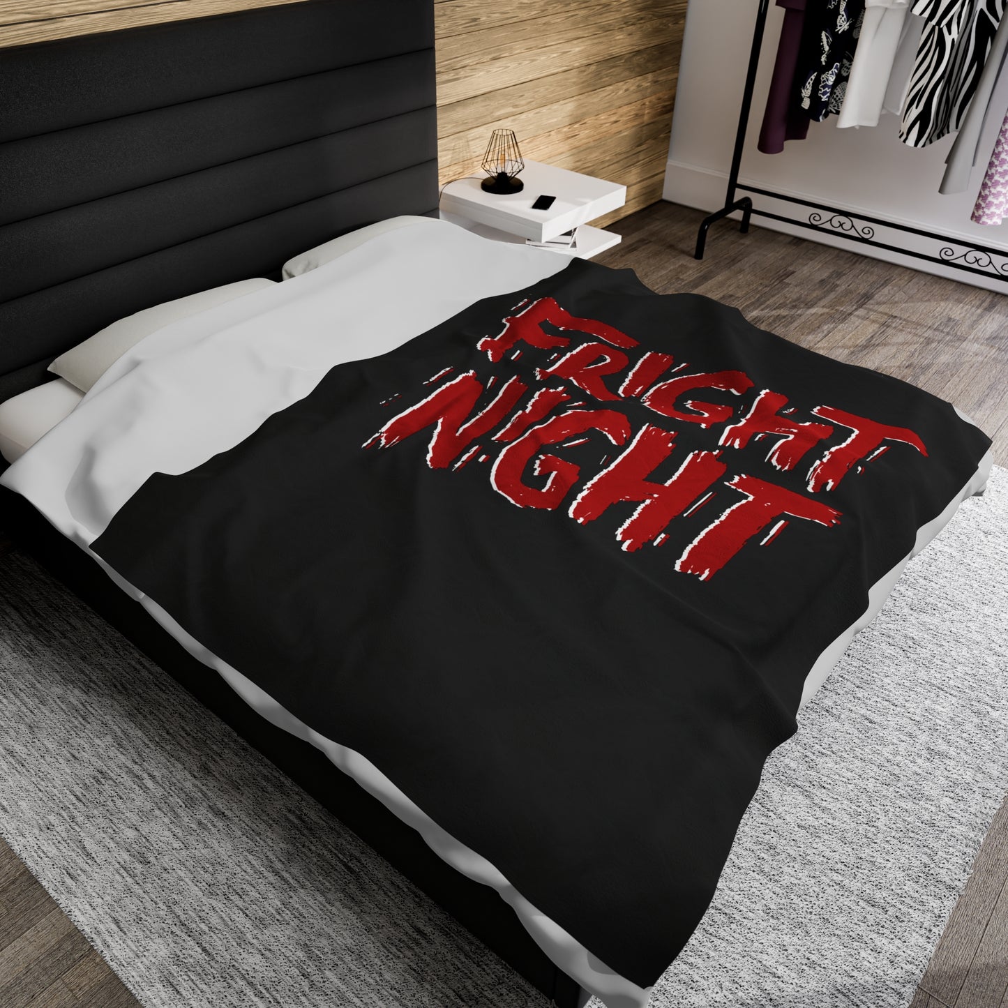 Fright Night Velveteen Plush Blanket