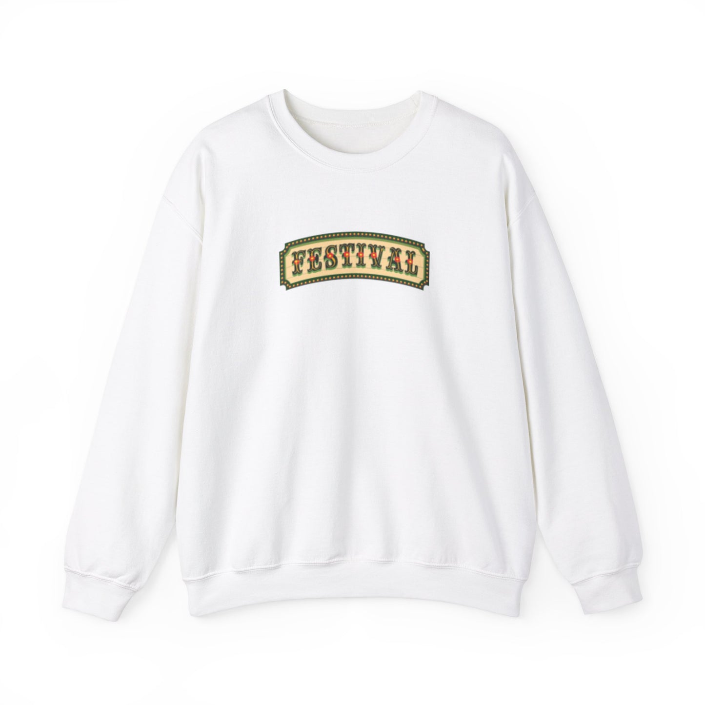 Festival Christmas Unisex Heavy Blend™ Crewneck Sweatshirt