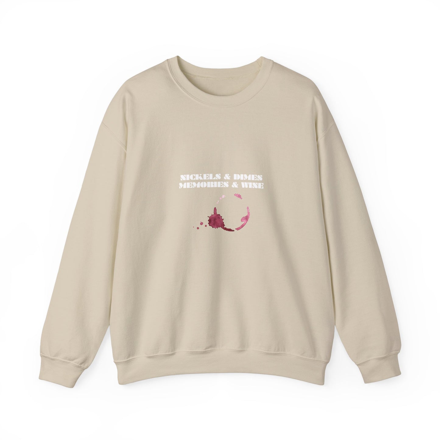 Memories & Wine Unisex Heavy Blend™ Crewneck Sweatshirt