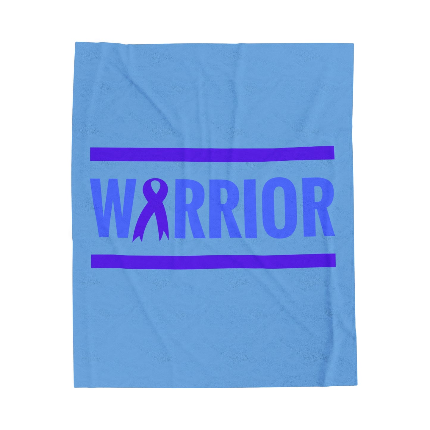 Warrior Velveteen Plush Blanket