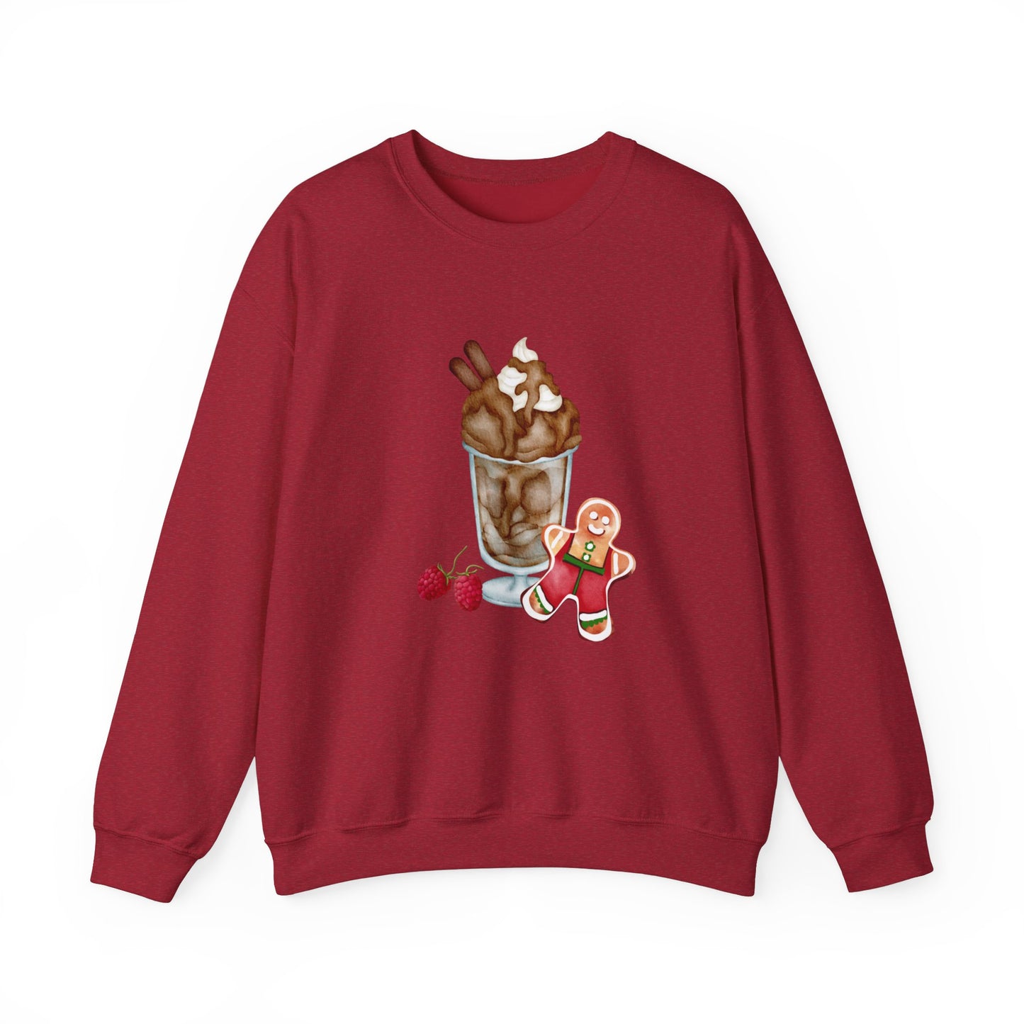 Gingerbread Coffee Unisex Heavy Blend™ Crewneck Sweatshirt