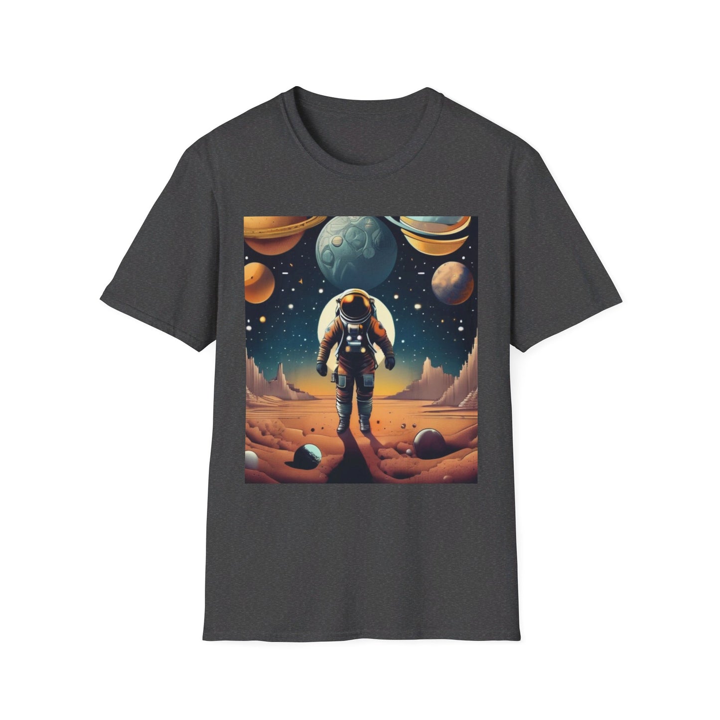 Space Traveler Unisex Softstyle T-Shirt