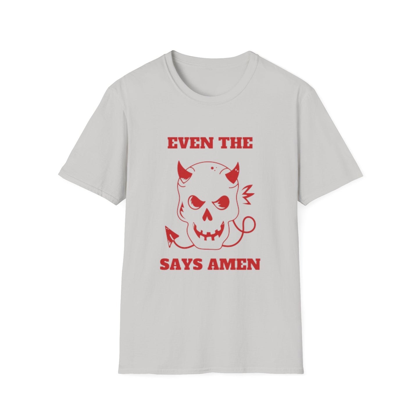 Even the Devil Unisex Softstyle T-Shirt