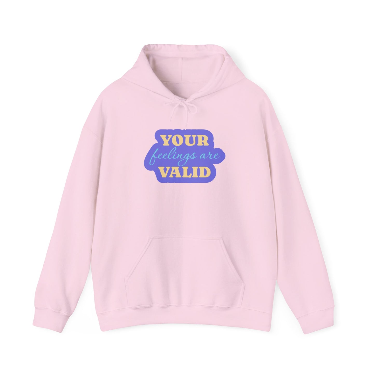 Feelings Valid Unisex Heavy Blend™ Hooded Sweatshirt