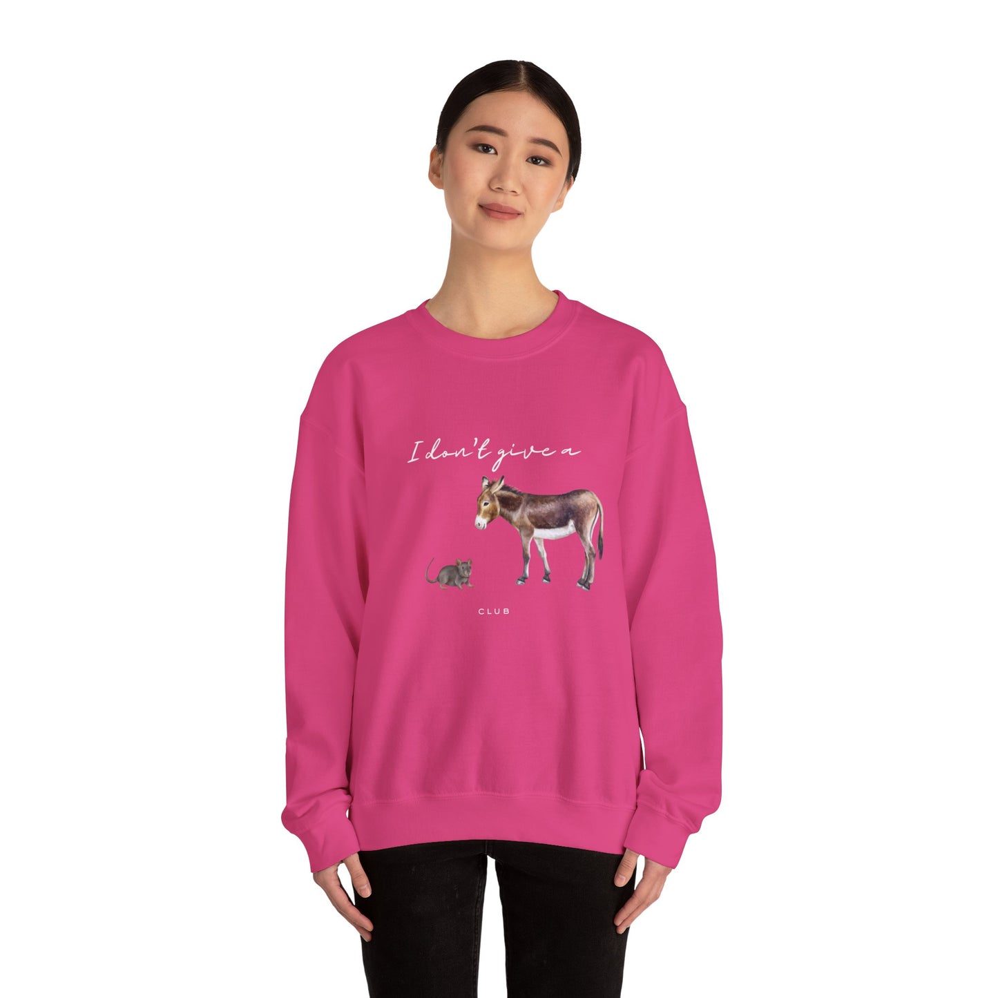 I Don’t Give A Unisex Heavy Blend™ Crewneck Sweatshirt