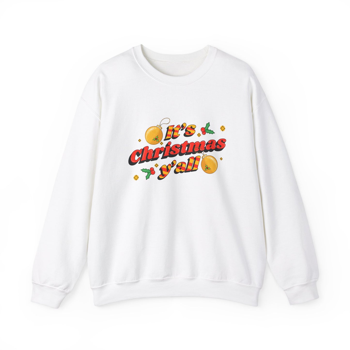 Christmas Ya’ll Unisex Heavy Blend™ Crewneck Sweatshirt