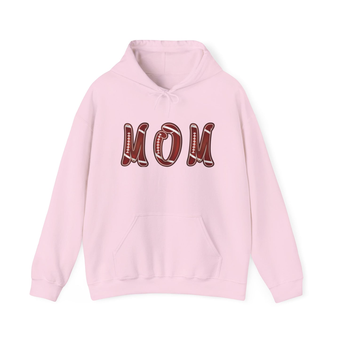 Mom Football Unisex Heavy Blend™ Hooded Sweatshirt