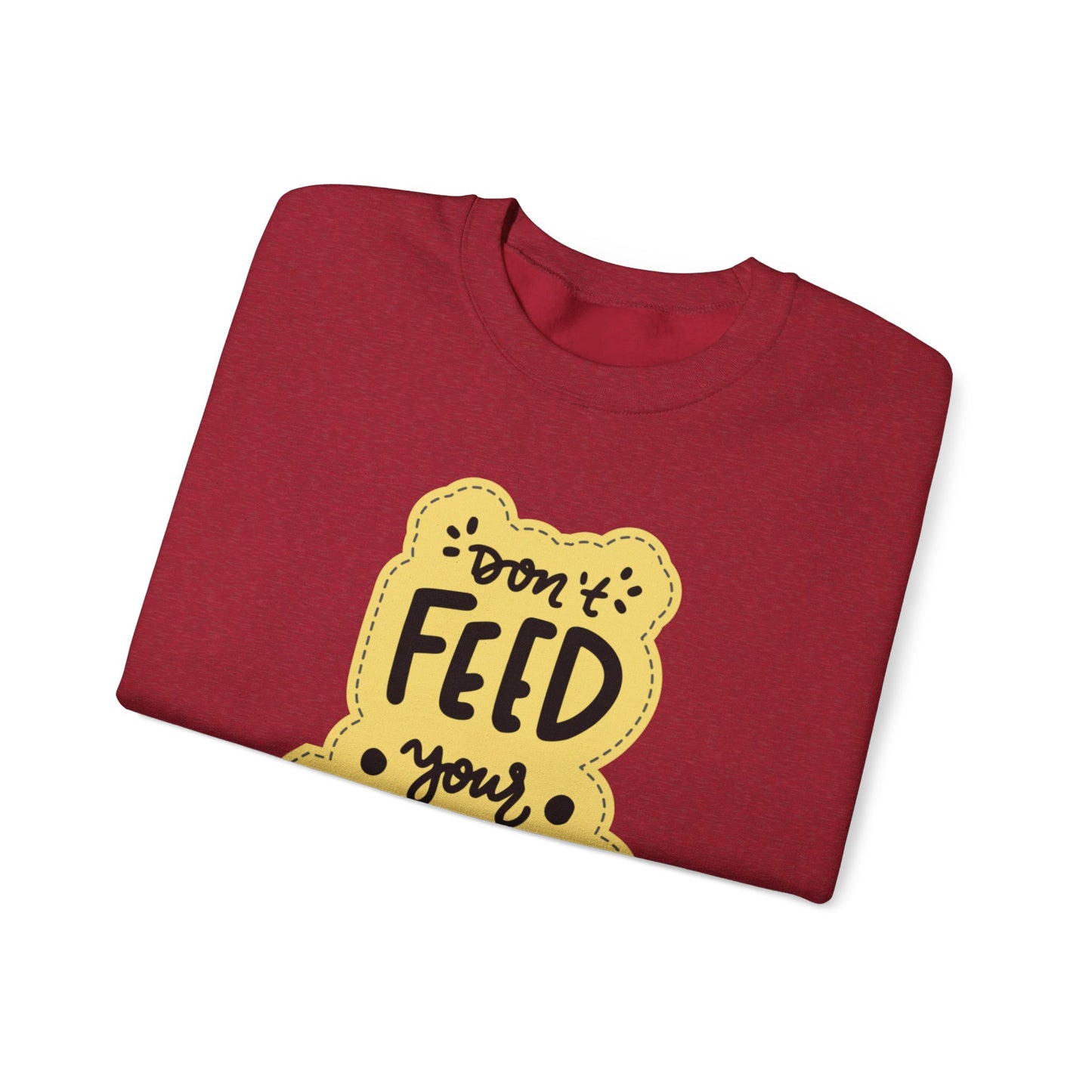 Don’t Feed Fears Unisex Heavy Blend™ Crewneck Sweatshirt