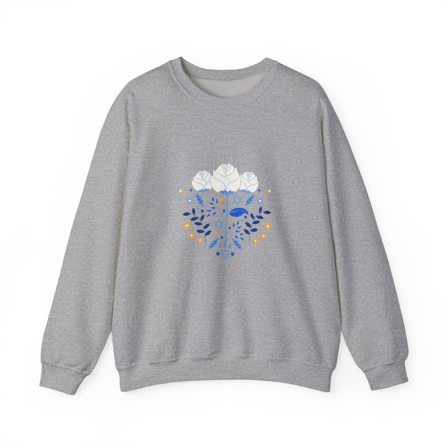 Holiday Blues Unisex Heavy Blend™ Crewneck Sweatshirt