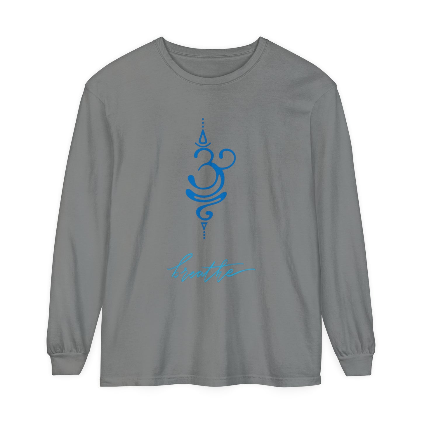 Breathe Unisex Garment-dyed Long Sleeve T-Shirt